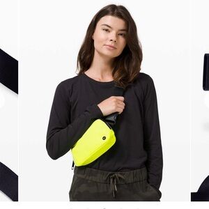 RARE lululemon Neon Highlighter everywhere belt bag 1L excellent condition